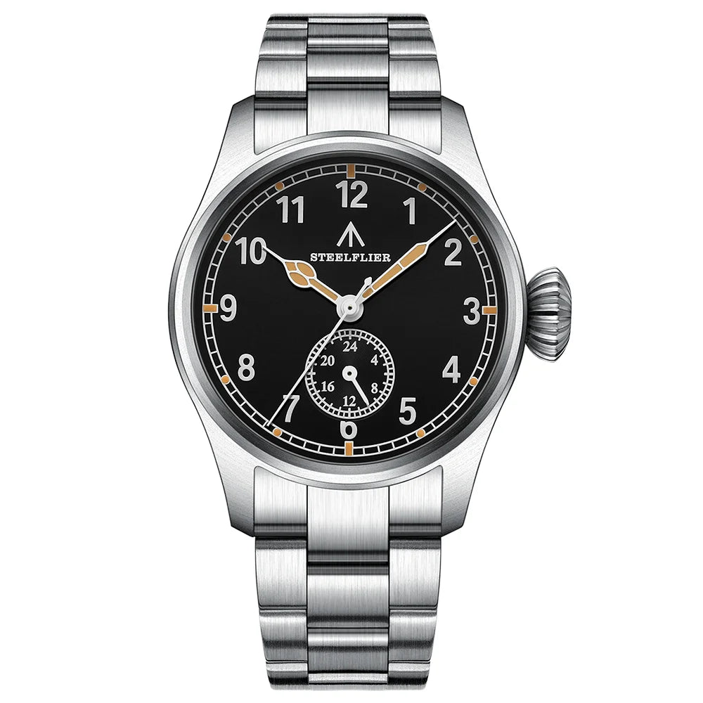 STEELFLIER SF746 Quartz Four-Hand Watch — VH60 Silent Sweep, BGW9 C3 Luminous, 200m