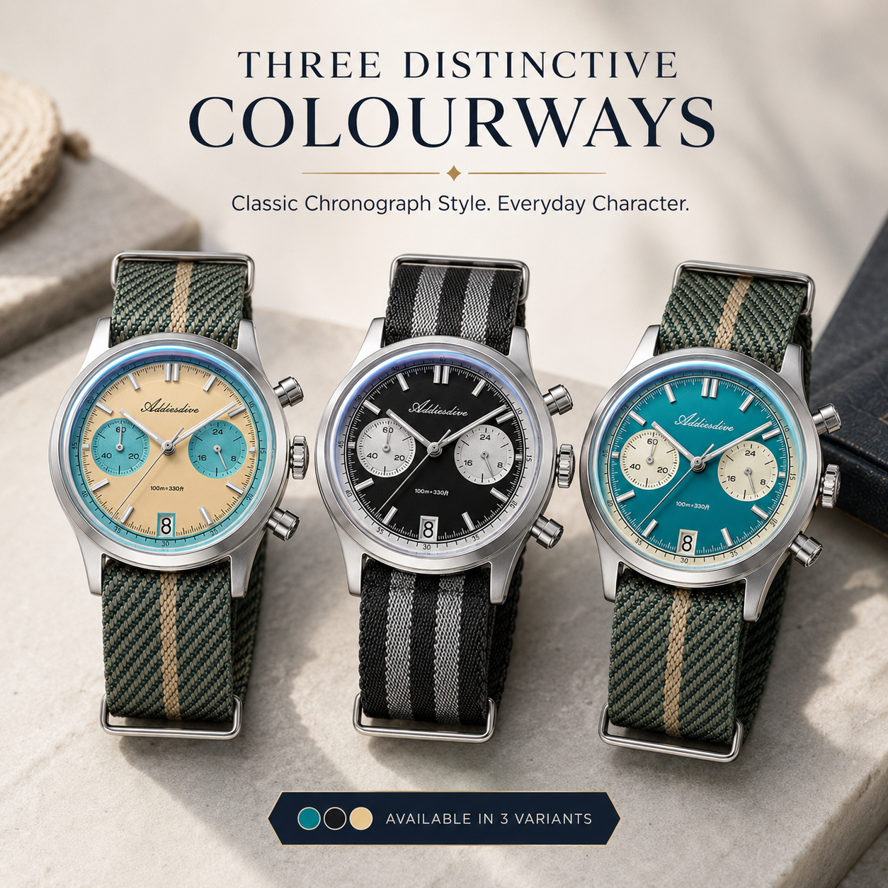 Naval Chronograph Quartz Watch | Unic Watches