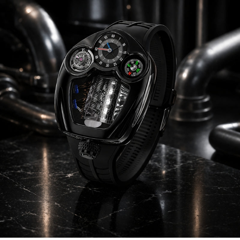 Unique V8 Engine Legacy Series | Unic Watches