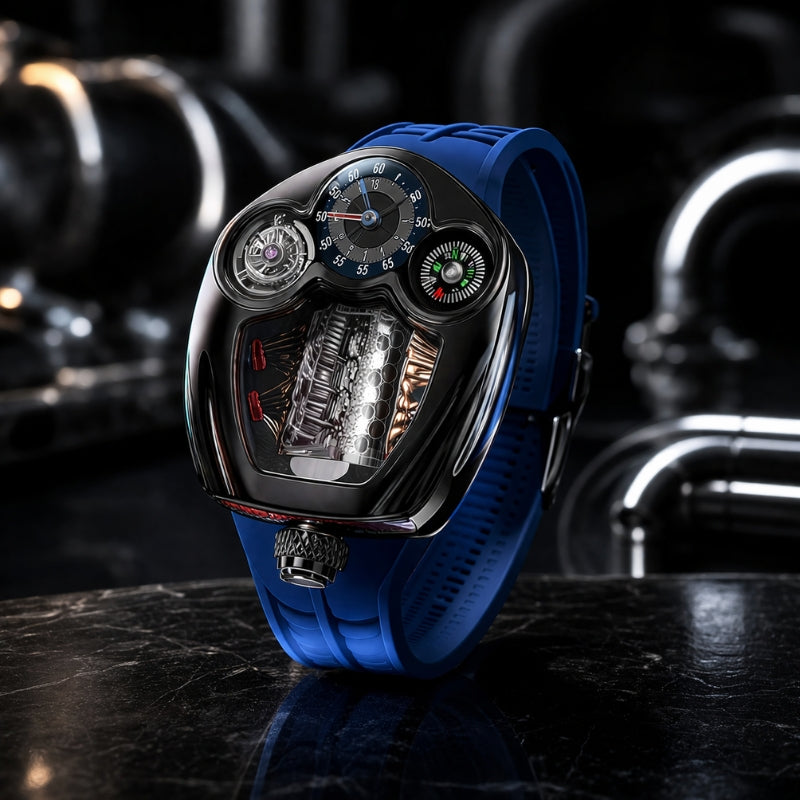 Unique V8 Engine Legacy Series | Unic Watches