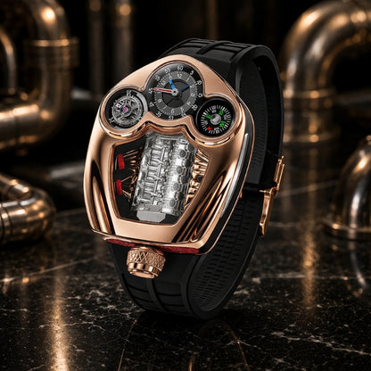Unique V8 Engine Legacy Series | Unic Watches