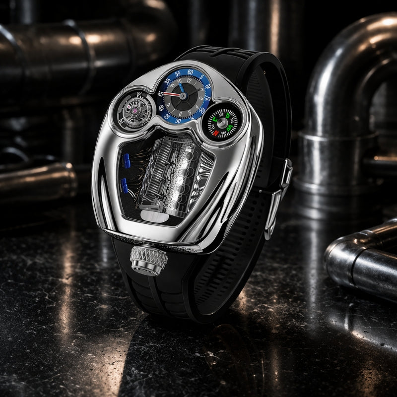Unique V8 Engine Legacy Series | Unic Watches