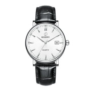 BODERRY Classic Dress Watch — Swiss Quartz, Sapphire Crystal, 40mm