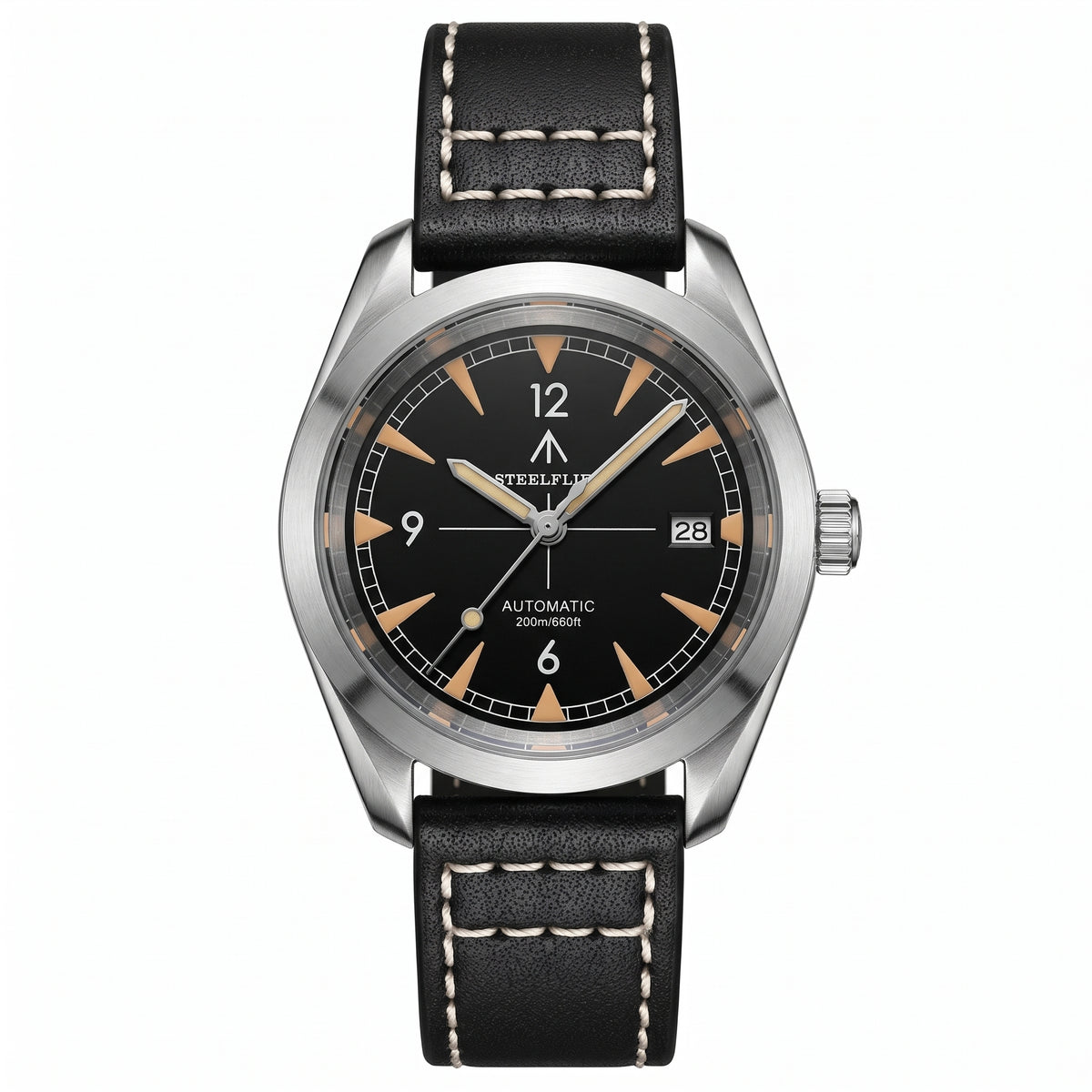 STEELFLIER Omega Official SF751 Luxury Fashion Mechanical Wristwatch NH35 Movement Super Luminous 20Bar Waterproof Classic Dive Watch