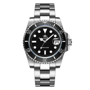 ADDIESDIVE Quartz Business Watch — Stainless Steel, Waterproof, Sporty