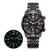 BERNY Automatic Watch — ST1612 Movement, Sapphire Crystal, AR Coating, 20 ATM