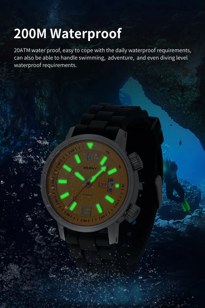 Abyss 200 Automatic Dive Watch