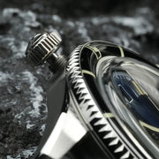 CADISEN Automatic Watch — Miyota 8215, Genuine Leather Strap, Luminous
