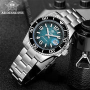 ADDIESDIVE 41mm Quartz Diver Watch — Rotating Bezel, BGW9 Luminous, 200m (AD2513)