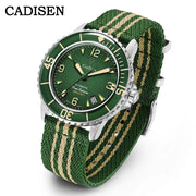 CADISEN Deep Explorer C8239 — Automatic Watch, Canvas Strap