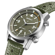 BERNY Automatic Watch — ST1612 Movement, Sapphire Crystal, AR Coating, 20 ATM