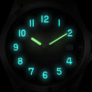 BERNY Frosted Dial Automatic Watch — ST2130 Movement, Sapphire Crystal, 10 ATM
