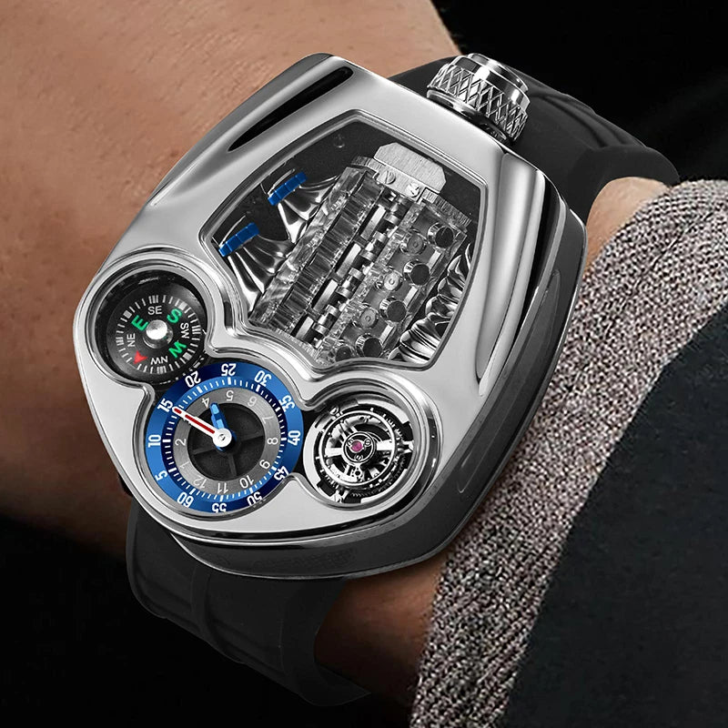 Unique V8 Engine Legacy Series | Unic Watches
