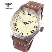 Tandorio 39mm Pilot Automatic Dive Watch — Miyota 8215, AR Sapphire, 20 BAR
