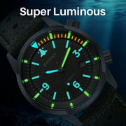 BERNY Automatic Watch — ST1612 Movement, Sapphire Crystal, AR Coating, 20 ATM