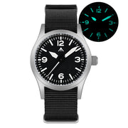 Militado ML05 Vintage Field Watch — VH31 Quartz, Sapphire Crystal, 38mm
