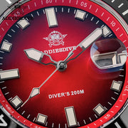 ADDIESDIVE Quartz Diver Watch — Ceramic Bezel, Luminous, 200m, Steel or Rubber Strap