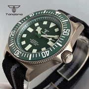 Tandorio 42mm Titanium Automatic Dive Watch — NH35 or PT5000, Sapphire, 20 BAR
