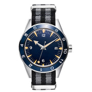 41MM  CORGEUT Sapphire Glass 100m Waterproof Japan  Automatic Luminous Mens Watch Nylon Strap