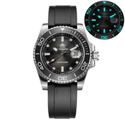 ADDIESDIVE Quartz Diver Watch — Ceramic Bezel, Luminous, 200m, Steel or Rubber Strap