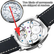 Corgeut 42mm Hand-Wound Mechanical Watch — Sapphire Crystal