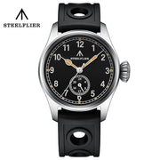 STEELFLIER SF746 Quartz Multi-Time-Zone Watch — VH60 Silent Sweep, 20 BAR