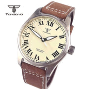 Tandorio 39mm Pilot Automatic Dive Watch — Miyota 8215, AR Sapphire, 20 BAR