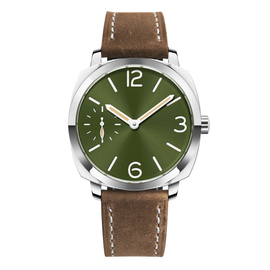 Corgeut 42mm Hand-Wound Mechanical Watch — Sapphire Crystal