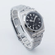 Corgeut 36/39mm Luxury Automatic Watch — White/Black Dial, Sapphire Crystal