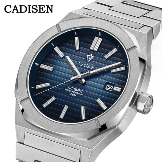 CADISEN Orbitron  Diver Watch Retro Luxury Sapphire MIYOTA 8215 German Designer Men Automatic Mechanical Watches 10Bar Waterproof Luminous