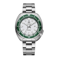 green white