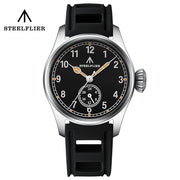 STEELFLIER SF746 Quartz Multi-Time-Zone Watch — VH60 Silent Sweep, 20 BAR