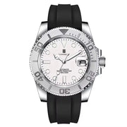 Corgeut 40mm Rose Gold Automatic Watch — 100m Waterproof, Sapphire Crystal