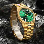 CADISEN Day Date Men Watches Luxury Automatic Watch Men AR Sapphire Glass Mechanical Wristwatch Men 10Bar MIYOTA 8285 Movt 2023 New