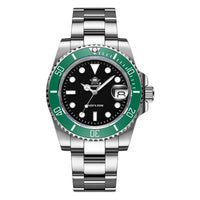 Green Black  steel