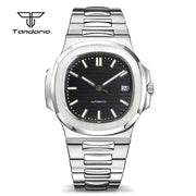 Tandorio 40mm Square Automatic Watch — Sapphire Crystal, Auto Date, NH35 or Miyota 8215