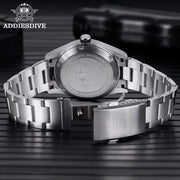 ADDIESDIVE 39mm Automatic Diver Watch — Sapphire Crystal, 200m, Miyota 8215