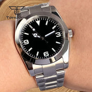 Tandorio 39mm Automatic Explorer Watch — Sapphire Crystal, Luminous
