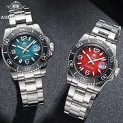 ADDIESDIVE 41mm Quartz Diver Watch — Rotating Bezel, BGW9 Luminous, 200m (AD2513)