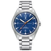 Corgeut 41mm Automatic Men's Watch — Japanese Movement, Sapphire Crystal, Steel Bracelet