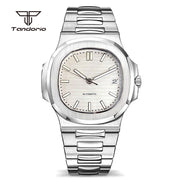 Tandorio 40mm Square Automatic Watch — Sapphire Crystal, Auto Date, NH35 or Miyota 8215