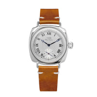 White Caramel Leather Strap