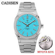 CADISEN Orbitron  Diver Watch Retro Luxury Sapphire MIYOTA 8215 German Designer Men Automatic Mechanical Watches 10Bar Waterproof Luminous