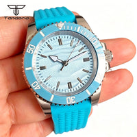 blue-no logo-rubber / Asia2824-steel back