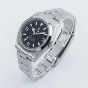 Corgeut 36/39mm Luxury Automatic Watch — White/Black Dial, Sapphire Crystal