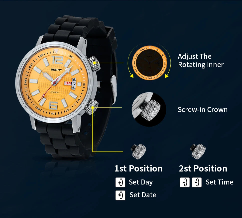 Abyss 200 Automatic Dive Watch
