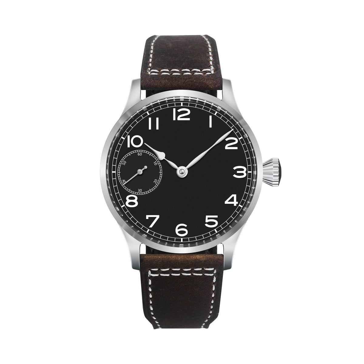 Corgeut Luxury Sapphire Glass 42 Mm Dial St3600 Or St3601 Hand-Wound Movement 316L Steel Case Men'S Watch 30 M Water Resistant