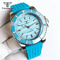 blue-logo-rubber / Miyota82-steel back