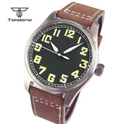 Tandorio 39mm Pilot Automatic Dive Watch — Miyota 8215, AR Sapphire, 20 BAR