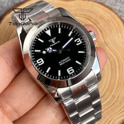 Tandorio 39mm Automatic Explorer Watch — Sapphire Crystal, Luminous